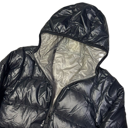 Camp 7 Reversible Puffer Jacket In Grey & Black (L) | Camp 7, Black