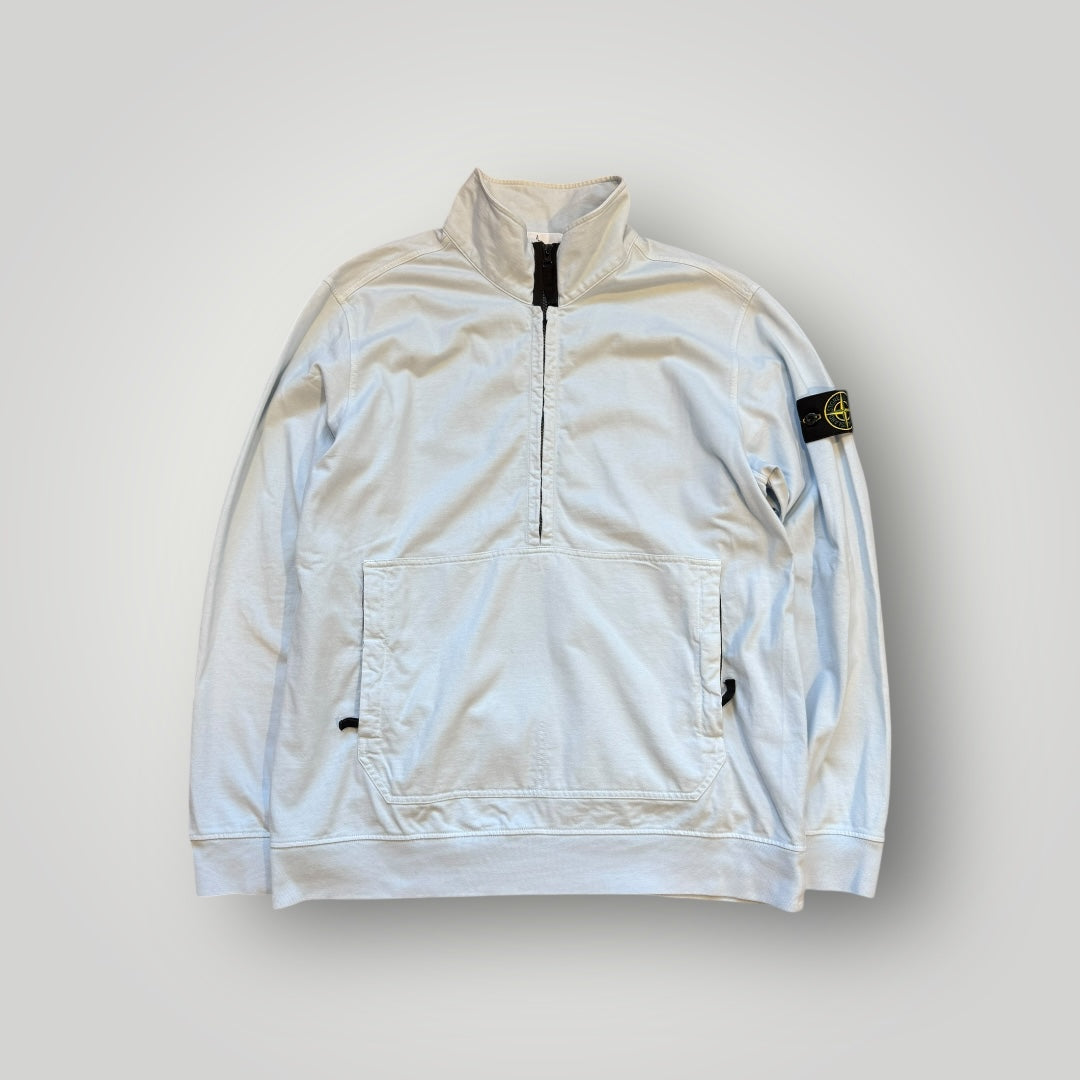 Stone Island SS/21 Half Zip Cotton Pullover XXL