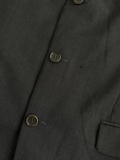 Yves Saint Laurent Pour Homme 1990s Pure Wool Single Breasted Blazer - 40R/XL