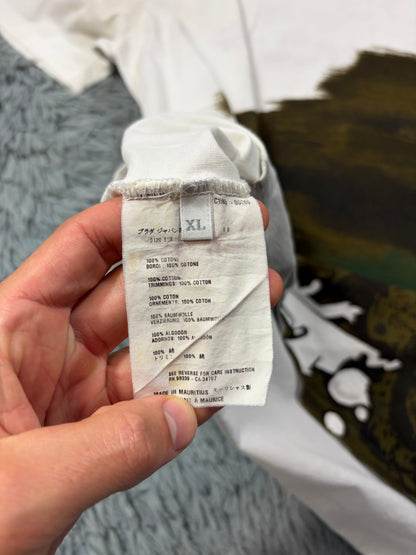 Prada Sport 2007 Unspoken Dialogue Graphic T-shirt - L/XL | O/S, White