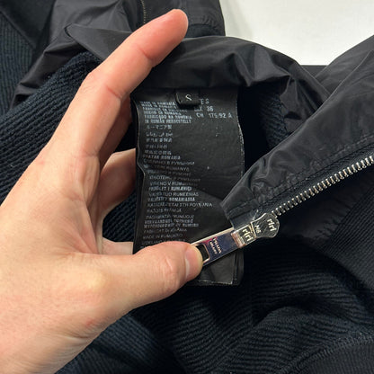 Prada Sport 2013 Minimalistic Nylon Panelled Moto Jacket - S | Default Title, Black