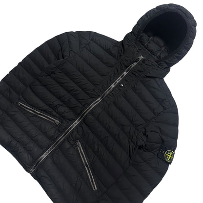 Stone Island Loom Woven Zip Up Puffer Jacket