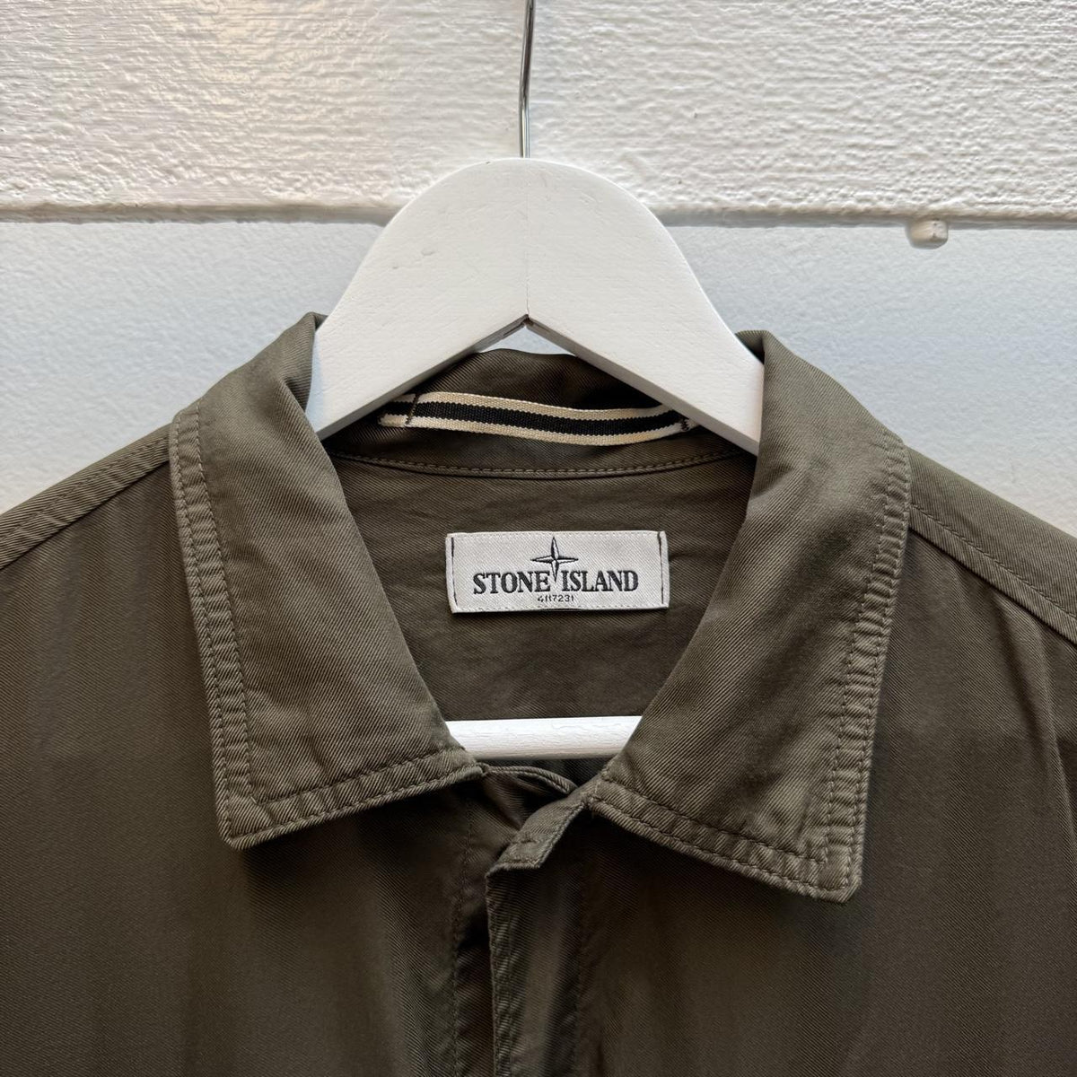 Stone Island Multi-Pocket Military Overshirt – Olive Green (M) | Medium, Multicoloured