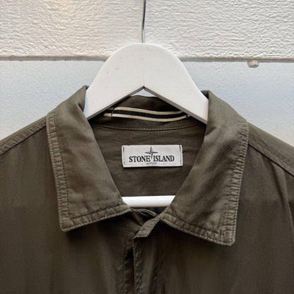 Stone Island Multi-Pocket Military Overshirt – Olive Green (M) | Medium, Multicoloured