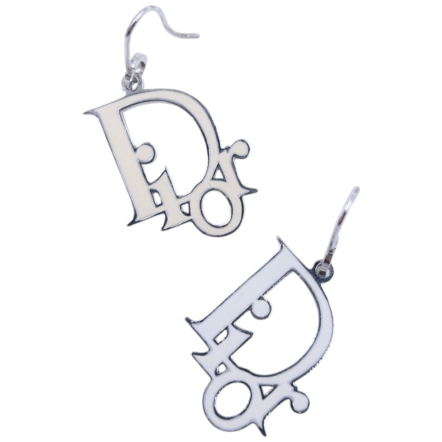 Vintage Dior Logo Earrings