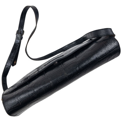 Vintage Jean Paul Gaultier Crocodile Embossed Crossbody Bag