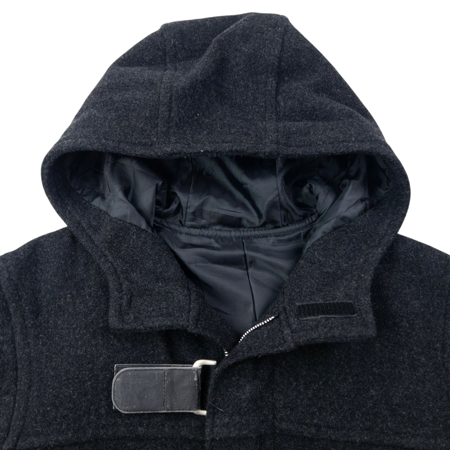 Vintage 2000s PPFM Zip Up Wool Jacket Size M | Medium, Black