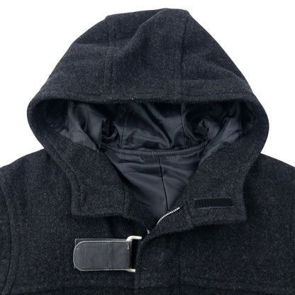 Vintage 2000s PPFM Zip Up Wool Jacket Size M | Medium, Black