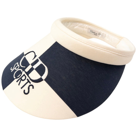 Vintage Dior Sports Headband Visor Hat