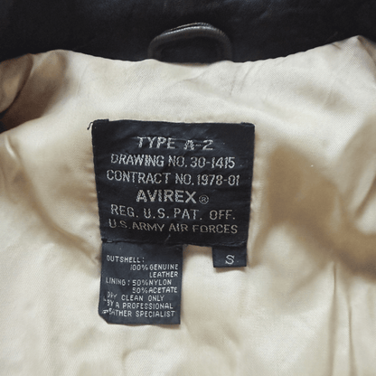 Avirex 'Saipan' 1988 A2 Leather Flight Jacket - S / M | S / M, Red