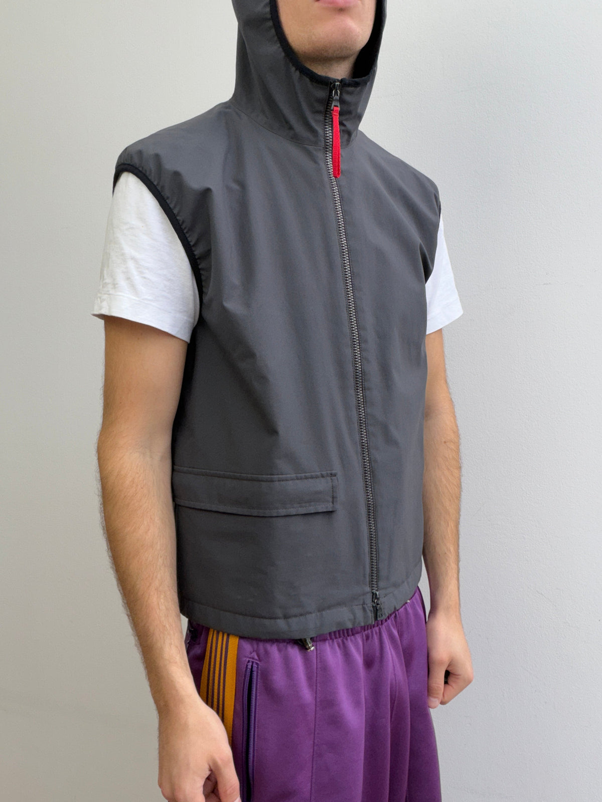 Prada SS99 Vest | O/S, Grey