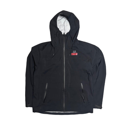 CP Company Goretex Infinium Logo Zip Up Waterproof Jacket