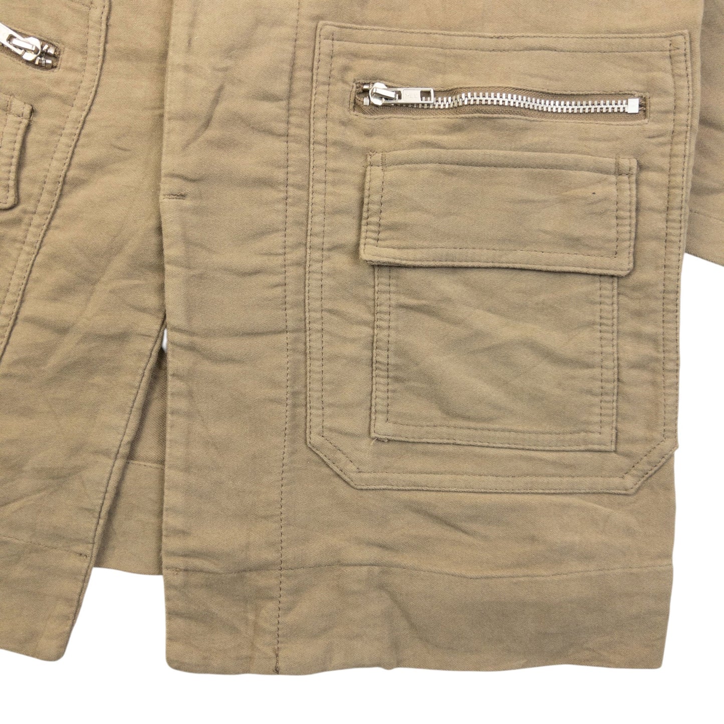 Vintage 2000s Cabane De Zucca By Issey Miyake Button Up Jacket Size XS | XS, Beige