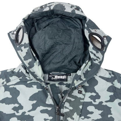 Vintage BEAR BM2-ICE Camo Goggle Hood Jacket Size L | Large, Multicoloured