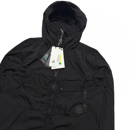 CP Company Chrome-R Black Double Pocket Jacket