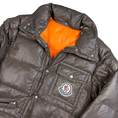 Moncler Puffer Jacket In Brown (L) | Moncler, Brown