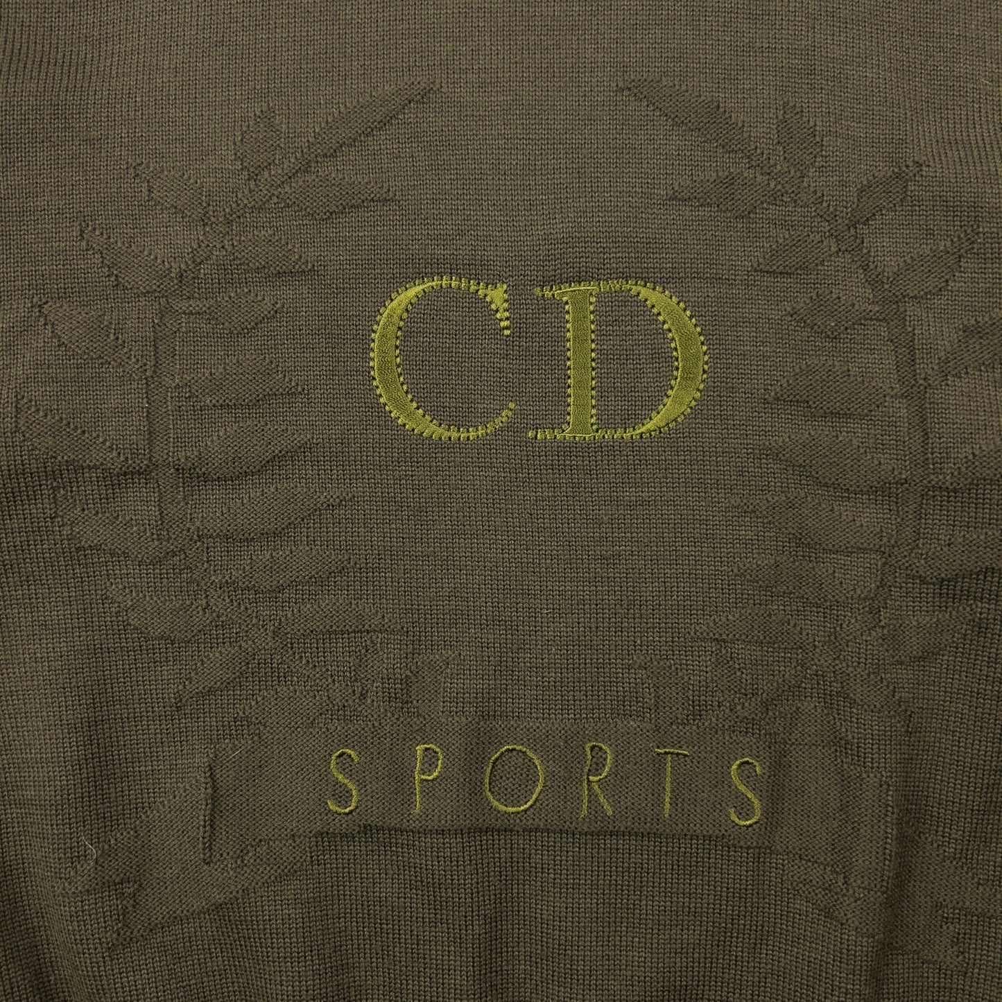 Vintage 90s Dior Sports Embroidered Jumper Size S | Small, Multicoloured
