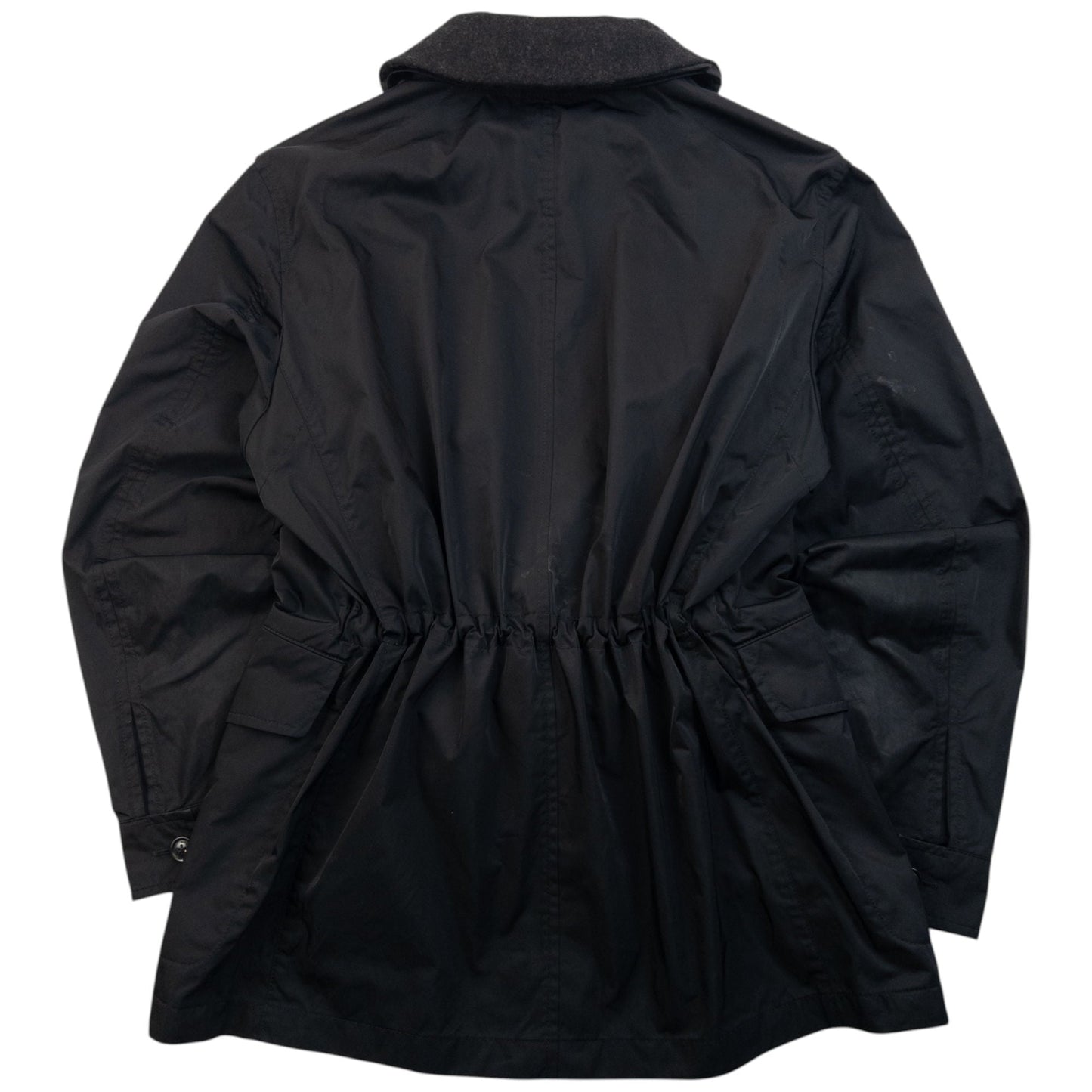 Vintage 2000s Burberry Zip Up Jacket Size S | Small, Black