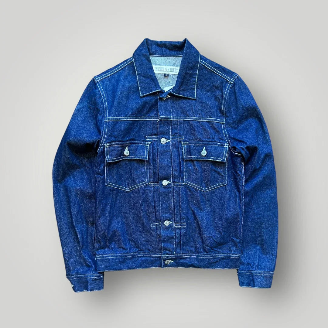 Farmers Market by Anglan Selvage Denim Jacket S