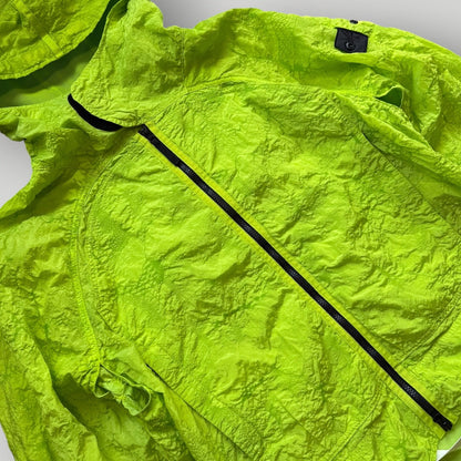 SS/2023 Stone Island Shadow Project Nylon Metal in ECONYL® Regenerated Nylon With Waffle Print Effect Hooded Jacket M BNWT 25" P2P | Medium, Multicoloured