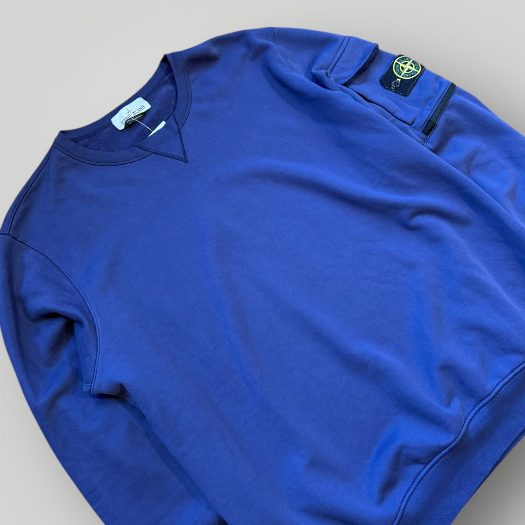 Stone Island Organic Cotton Fleece Crewneck XL