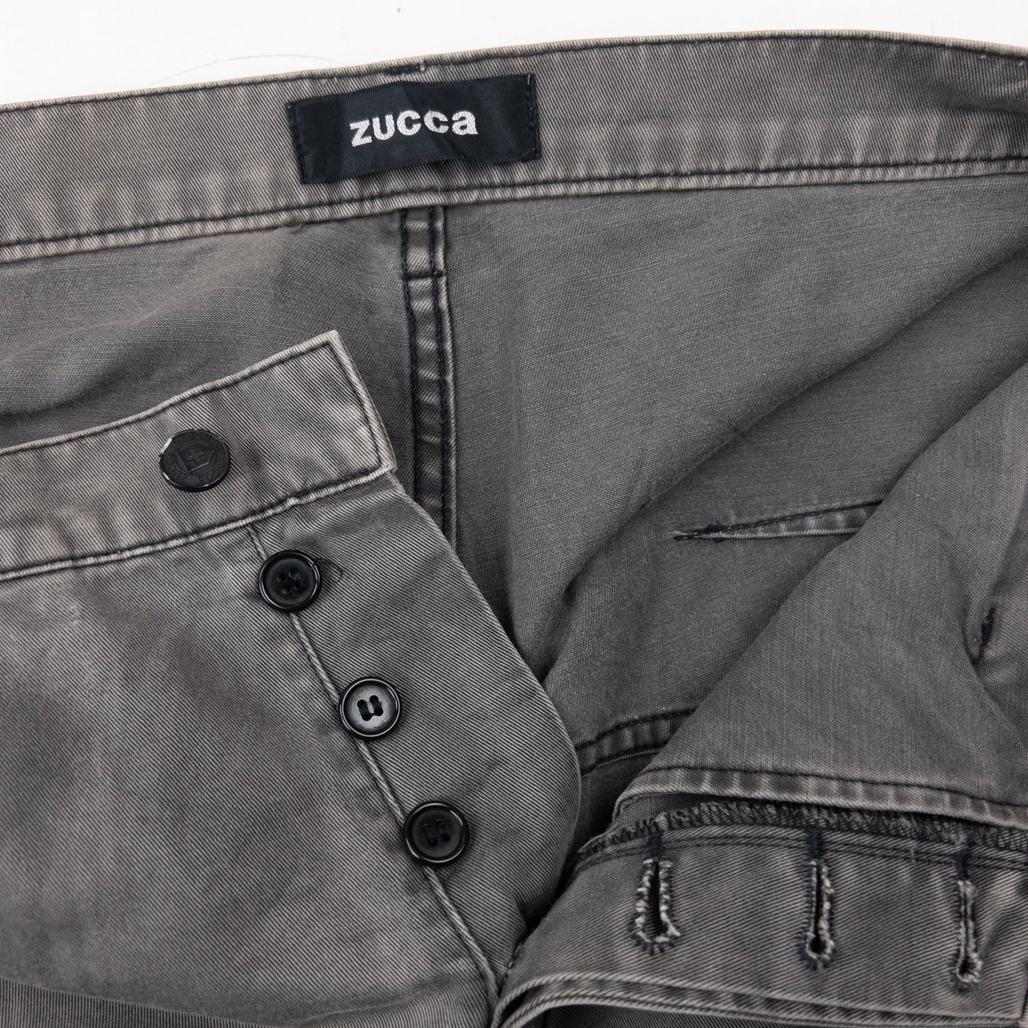 Vintage 2000s Cabane De Zucca By Issey Miyake Trousers Size W29 | W29, Grey