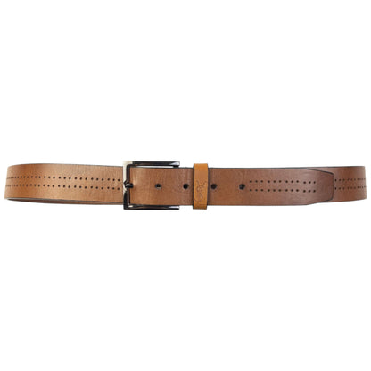 Vintage 90s YSL Yves Saint Laurent Leather Belt Size XL | O/S, Brown
