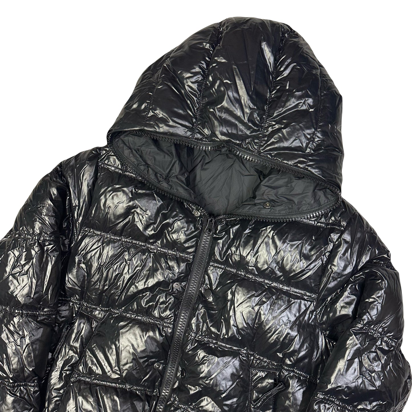 Duvetica Reversible Puffer Jacket In Black (L) | Duvetica, Black