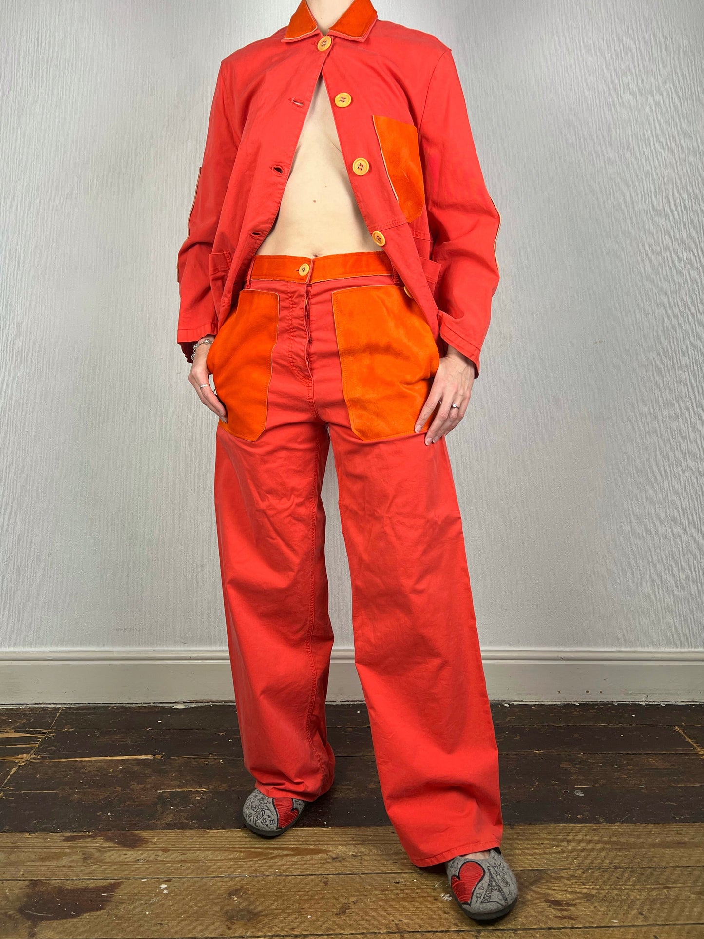 ACNE Studios Resort 2014 trousers and shacket set