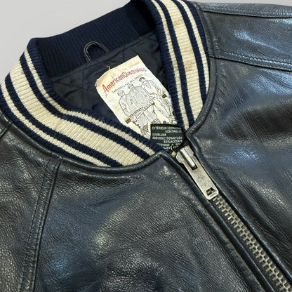 Avirex 90's Leather Bomber Jacket L