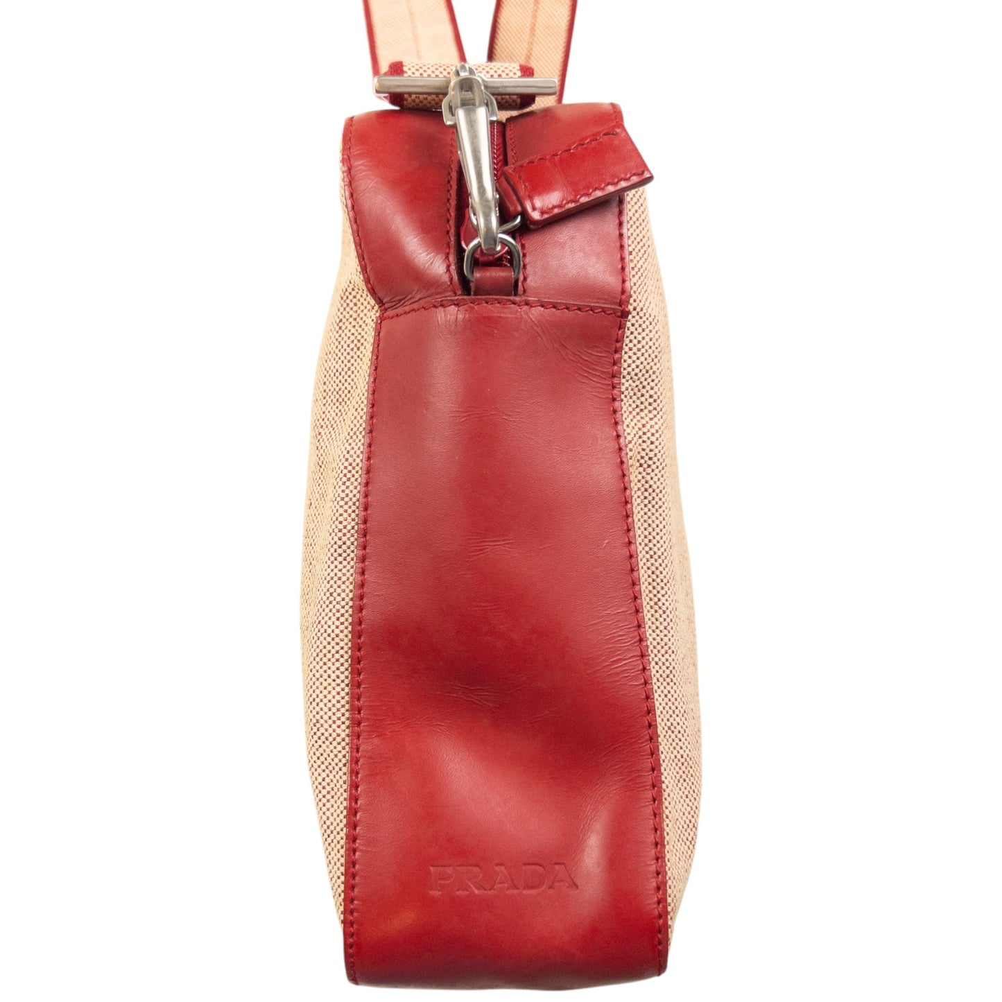 Vintage Prada Canvas Crossbody Bag