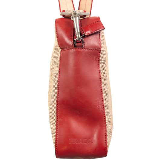 Vintage Prada Canvas Crossbody Bag