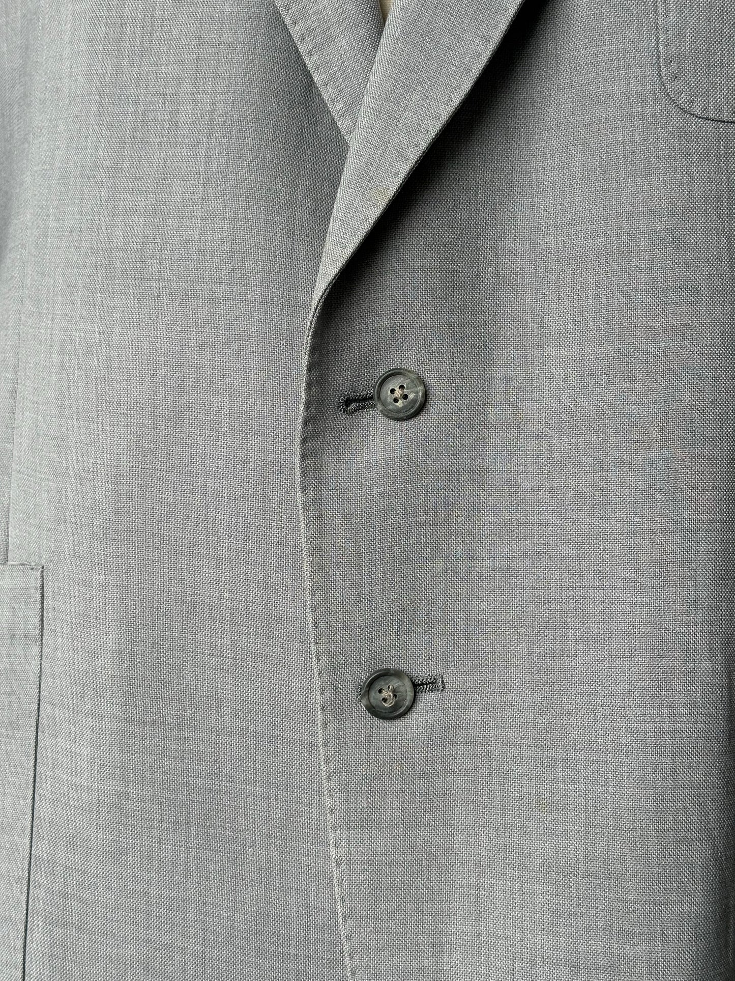 Christian Dior Monsieur 1990s Wool Single Breasted Blazer - 46R