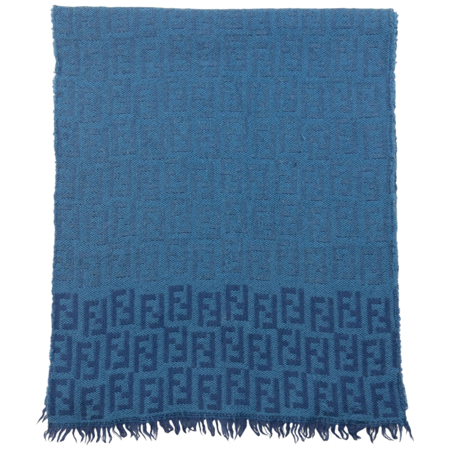 Vintage Fendi Monogram Wool Scarf