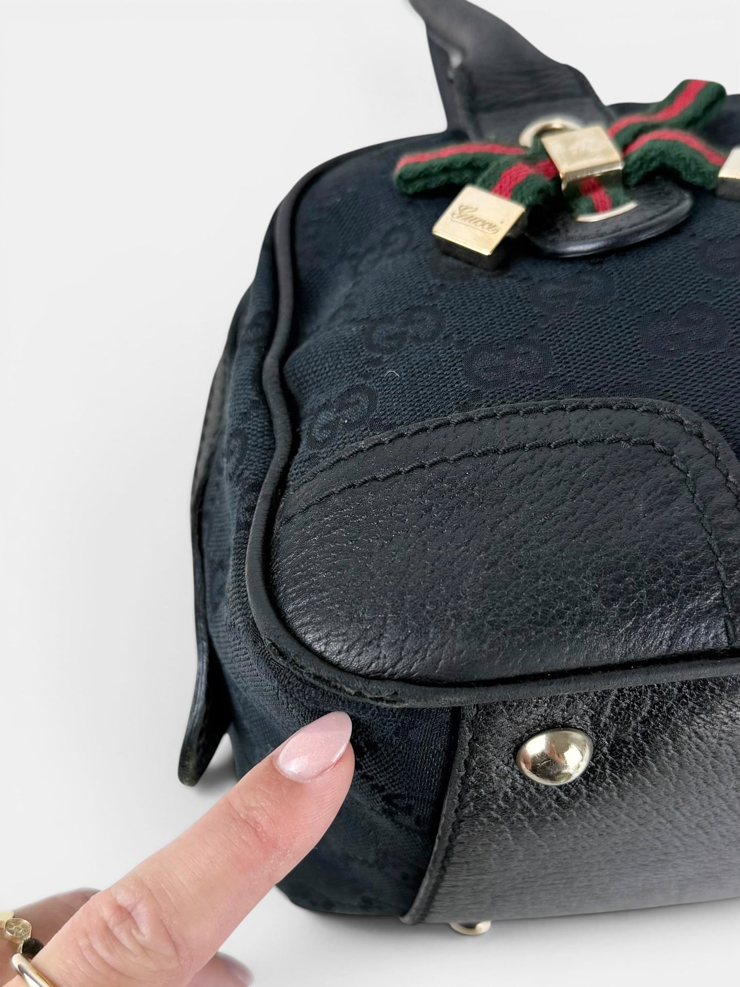 2000s Gucci GG Monogram Princy Handbag | O/S, Multicoloured