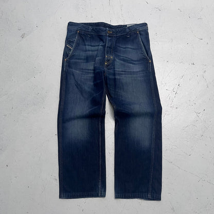 2000s diesel buckleback pheyo jeans | Blue, Blue
