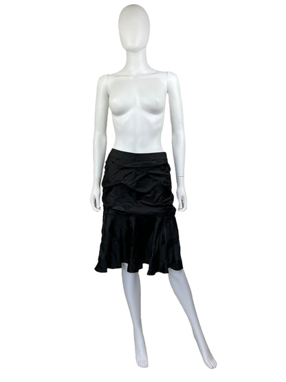 Giorgio Armani silk skirt | Black, Black