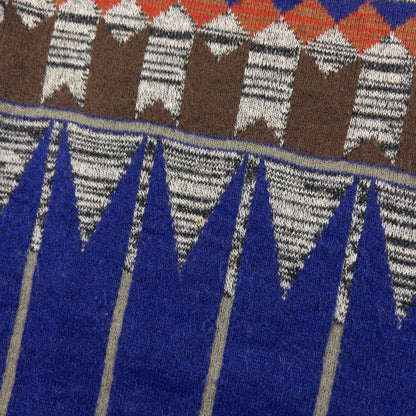 Vintage Issey Miyake Geometric Wool Jumper Size S
