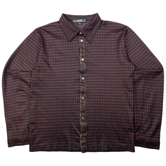 Vintage Gaultier HOMME Objet Long Sleeve Button Up Shirt Size XS