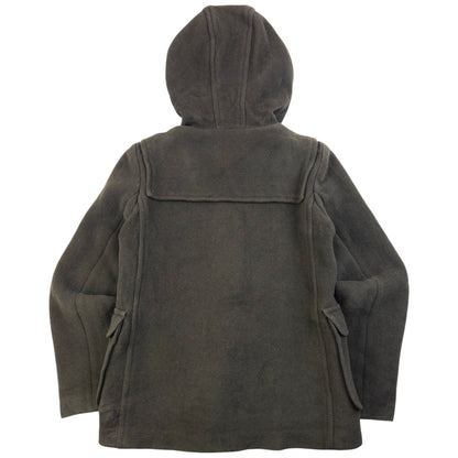 Vintage Burberry Brit Wool Duffle Jacket Womens Size S | O/S, Green