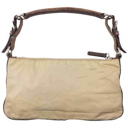 Vintage 2000s Prada Shoulder Bag | O/S, Beige