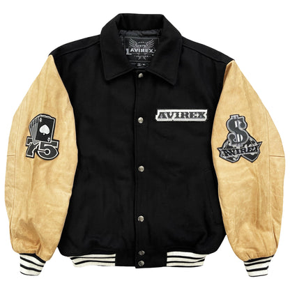 Avirex Wool & Leather Varsity Jacket