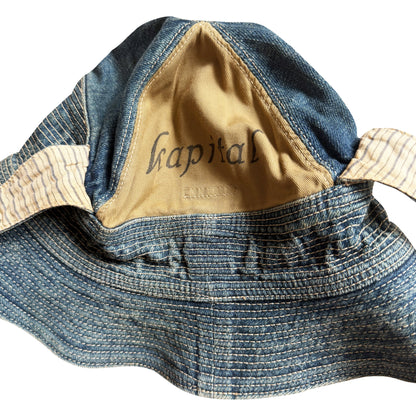 Kapital 'The Old Man & The Sea' Denim Bucket Hat | O/S, Red