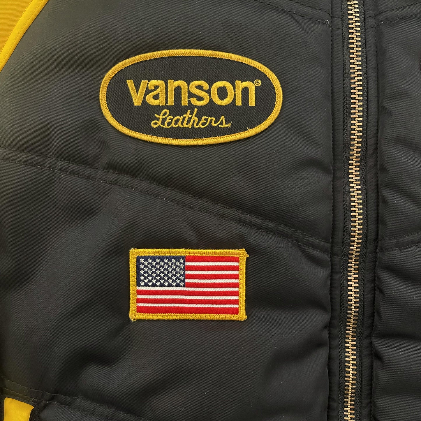 Vanson Leathers Bomber Jacket - Known Source