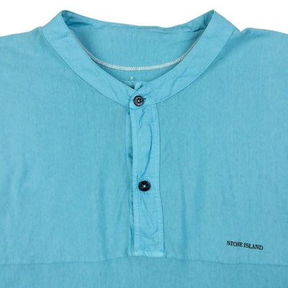 Vintage Stone Island Reversible Long Sleeve Henley Shirt Size M