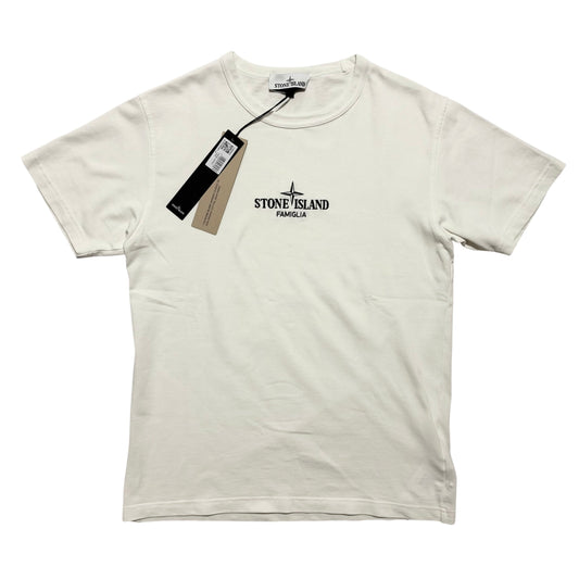 Stone Island Familia T-Shirt | Medium, White