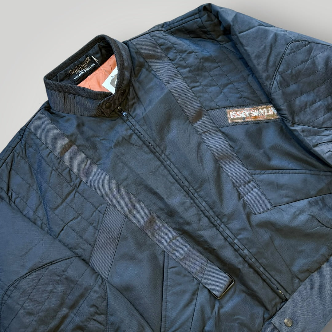 1982 Issey Miyake Skyline Bomber S/M | O/S, Navy Blue