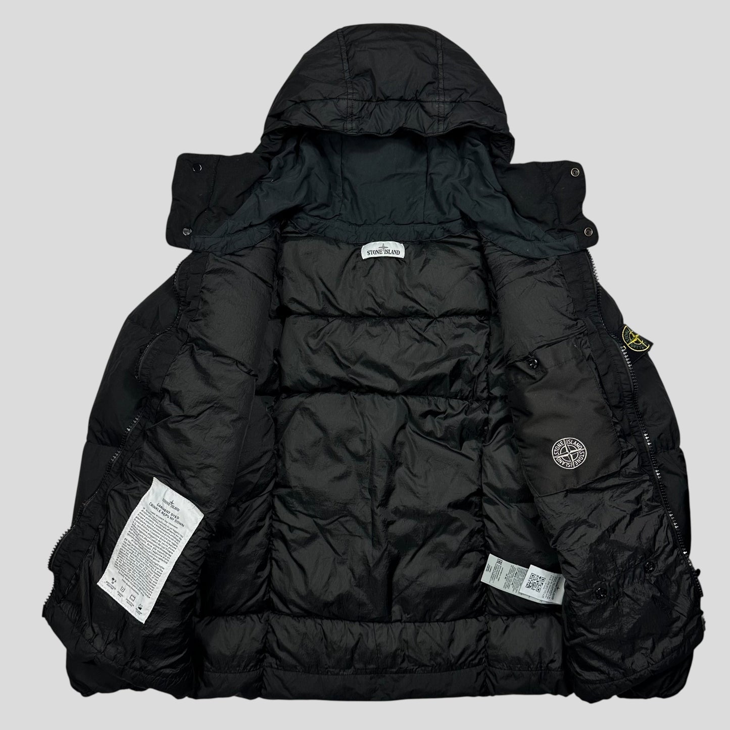 Stone Island AW19 Crinkle Reps NY Down Puffer Jacket - M