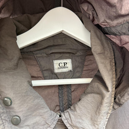 C.P. Company Chrome Multi-Pocket Goggle Jacket (XL/XXL) | Extra Large, Brown