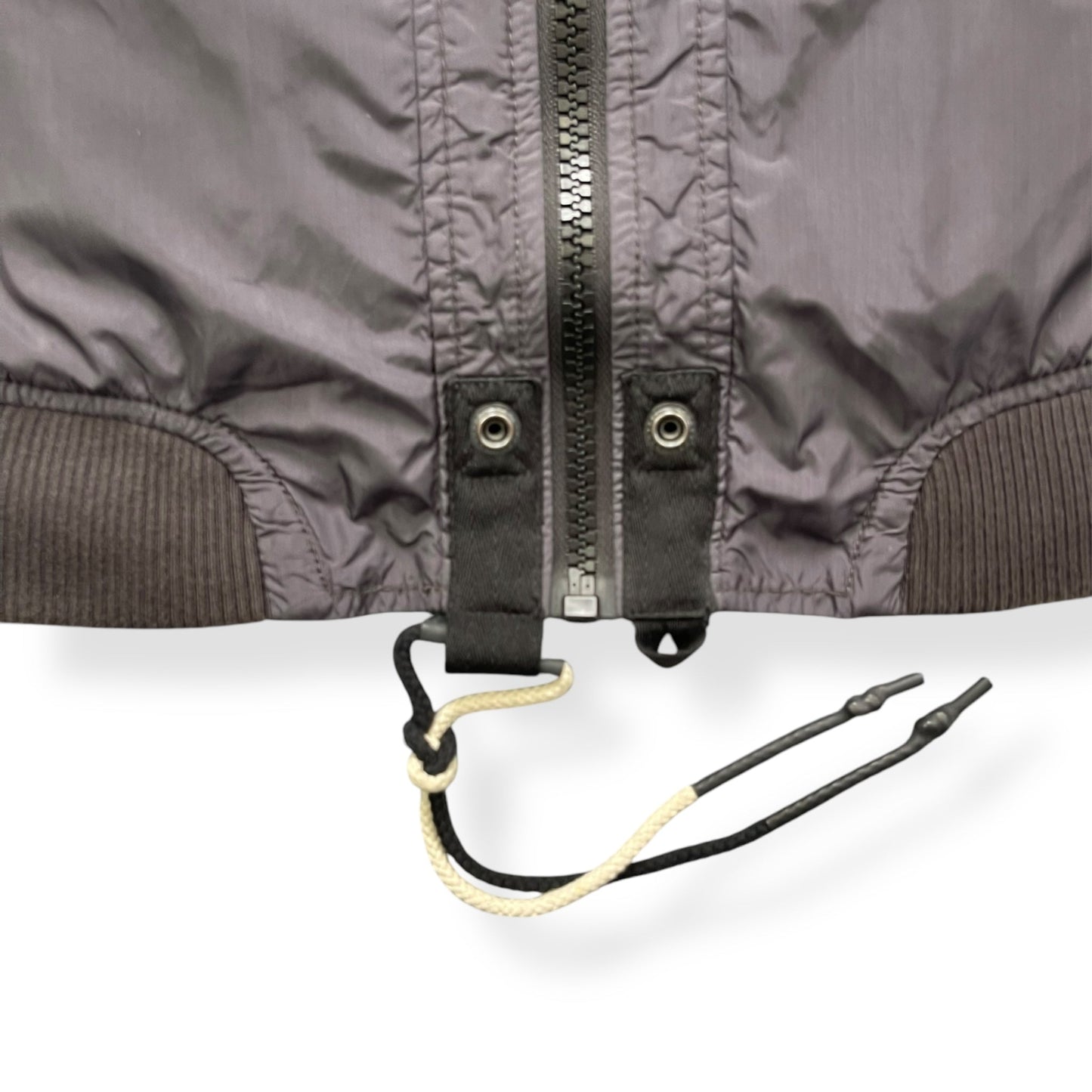 2000's Diesel Nylon Bondage Bomber Jacket (L) | Default Title, Black
